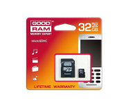 Karta pamięci GOODRAM microSD 32GB CL4 1-adapter SDU32GHCAGRR10